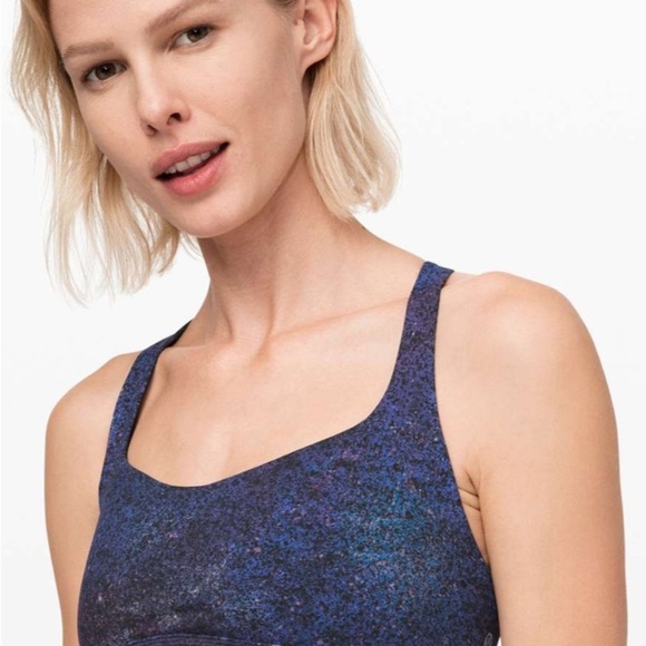 Lululemon Free to Be Bra *Wild Long Line
Polar Lights Blue Multi - Picture 3 of 8